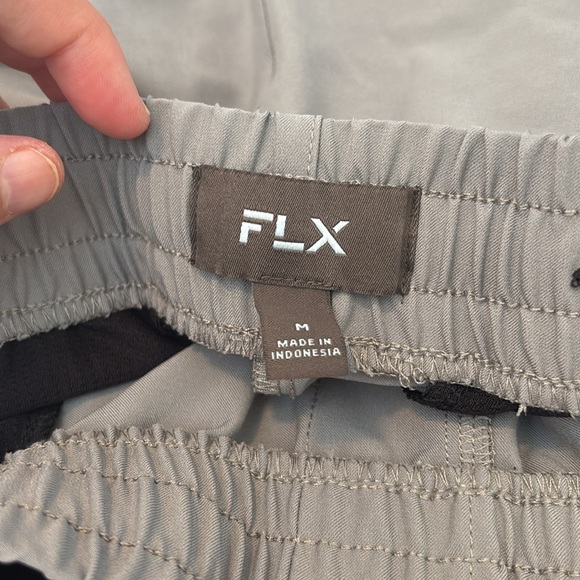 FLX men’s gray jogger sweatpants size medium - Picture 8 of 9